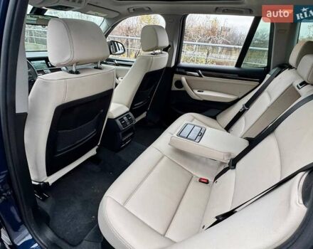 Синий БМВ Х3, объемом двигателя 2 л и пробегом 190 тыс. км за 14990 $, фото 22 на Automoto.ua
