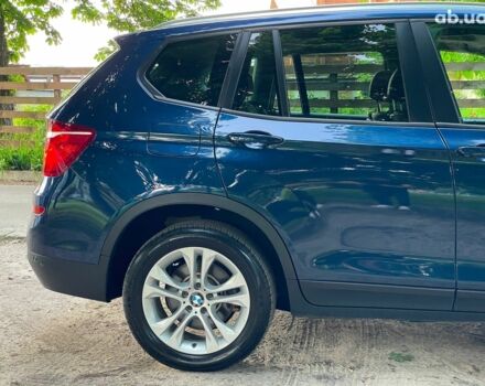 Синий БМВ Х3, объемом двигателя 3 л и пробегом 146 тыс. км за 24590 $, фото 8 на Automoto.ua