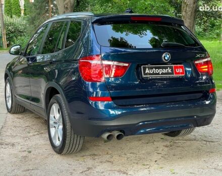 Синий БМВ Х3, объемом двигателя 3 л и пробегом 146 тыс. км за 24590 $, фото 12 на Automoto.ua