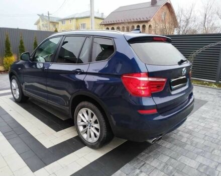Синий БМВ Х3, объемом двигателя 2 л и пробегом 81 тыс. км за 19300 $, фото 3 на Automoto.ua