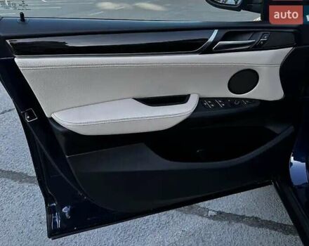 БМВ Х3 2016 в Днепре (Днепропетровске) на Automoto.ua Синий БМВ Х3, объемом двигателя 2 л и пробегом 245 тыс. км за 16000 $, фото 9 на Automoto.ua