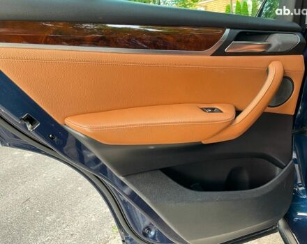 Синий БМВ Х3, объемом двигателя 3 л и пробегом 146 тыс. км за 24590 $, фото 17 на Automoto.ua