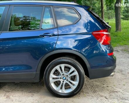 Синий БМВ Х3, объемом двигателя 3 л и пробегом 146 тыс. км за 24590 $, фото 14 на Automoto.ua