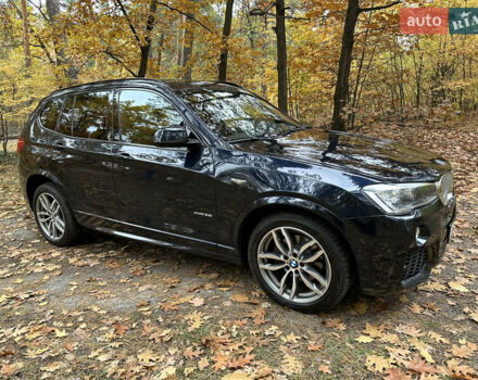 БМВ Х3 2016 в Броварах на Automoto.ua Синий БМВ Х3, объемом двигателя 2 л и пробегом 215 тыс. км за 20500 $, фото 2 на Automoto.ua