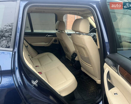 Синий БМВ Х3, объемом двигателя 2 л и пробегом 167 тыс. км за 16700 $, фото 14 на Automoto.ua