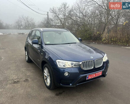 Синий БМВ Х3, объемом двигателя 2 л и пробегом 167 тыс. км за 16700 $, фото 1 на Automoto.ua