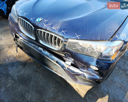 Синий БМВ Х3, объемом двигателя 2 л и пробегом 164 тыс. км за 11000 $, фото 5 на Automoto.ua