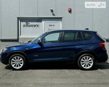 Синий БМВ Х3, объемом двигателя 2 л и пробегом 145 тыс. км за 3000 $, фото 11 на Automoto.ua