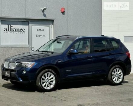Синий БМВ Х3, объемом двигателя 2 л и пробегом 145 тыс. км за 3000 $, фото 12 на Automoto.ua
