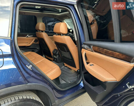 Синий БМВ Х3, объемом двигателя 2 л и пробегом 107 тыс. км за 18500 $, фото 14 на Automoto.ua