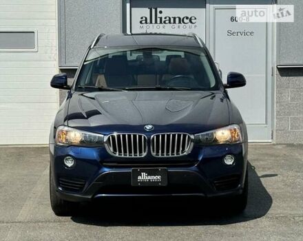 Синий БМВ Х3, объемом двигателя 2 л и пробегом 145 тыс. км за 3000 $, фото 2 на Automoto.ua
