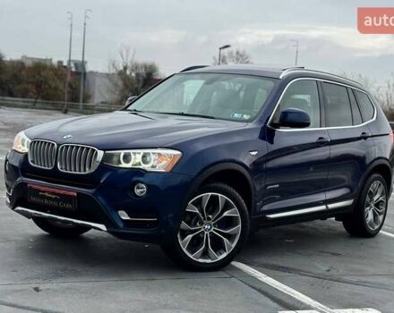 Синий БМВ Х3, объемом двигателя 2 л и пробегом 190 тыс. км за 14990 $, фото 4 на Automoto.ua