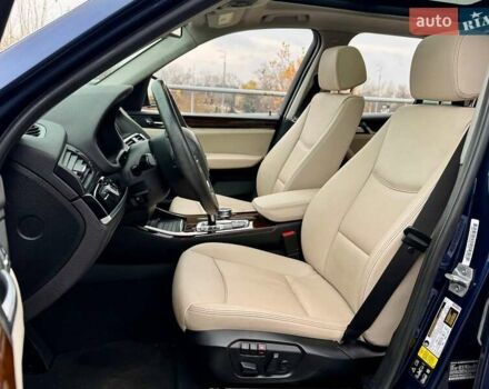Синий БМВ Х3, объемом двигателя 2 л и пробегом 190 тыс. км за 14990 $, фото 20 на Automoto.ua