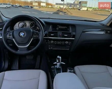 БМВ Х3 2016 в Днепре (Днепропетровске) на Automoto.ua Синий БМВ Х3, объемом двигателя 2 л и пробегом 245 тыс. км за 16000 $, фото 3 на Automoto.ua