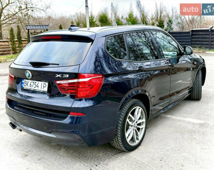 Синий БМВ Х3, объемом двигателя 2 л и пробегом 205 тыс. км за 16200 $, фото 6 на Automoto.ua