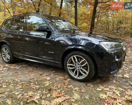 БМВ Х3 2016 в Броварах на Automoto.ua Синий БМВ Х3, объемом двигателя 2 л и пробегом 215 тыс. км за 20500 $, фото 4 на Automoto.ua