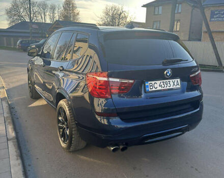 Синий БМВ Х3, объемом двигателя 2 л и пробегом 190 тыс. км за 15500 $, фото 10 на Automoto.ua
