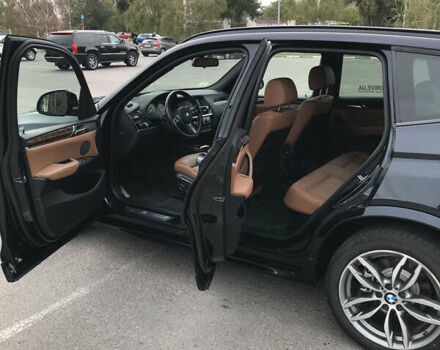 Синий БМВ Х3, объемом двигателя 3 л и пробегом 147 тыс. км за 23500 $, фото 3 на Automoto.ua