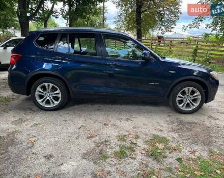 Синій БМВ Х3, об'ємом двигуна 3 л та пробігом 146 тис. км за 20340 $, фото 3 на Automoto.ua
