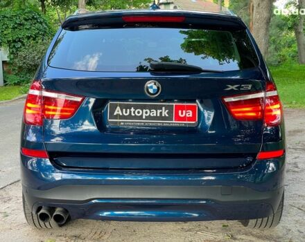 Синий БМВ Х3, объемом двигателя 3 л и пробегом 146 тыс. км за 24590 $, фото 11 на Automoto.ua