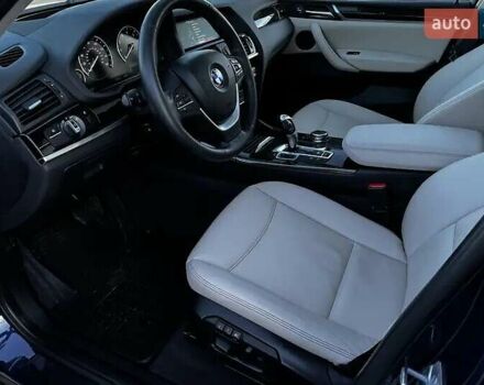 БМВ Х3 2016 в Днепре (Днепропетровске) на Automoto.ua Синий БМВ Х3, объемом двигателя 2 л и пробегом 245 тыс. км за 16000 $, фото 8 на Automoto.ua