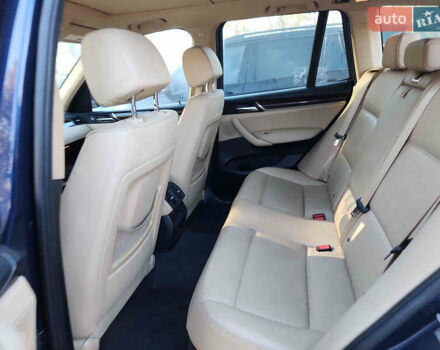 Синий БМВ Х3, объемом двигателя 2 л и пробегом 164 тыс. км за 11000 $, фото 13 на Automoto.ua