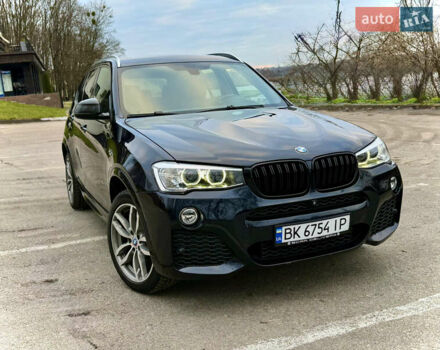 Синий БМВ Х3, объемом двигателя 2 л и пробегом 205 тыс. км за 16200 $, фото 3 на Automoto.ua