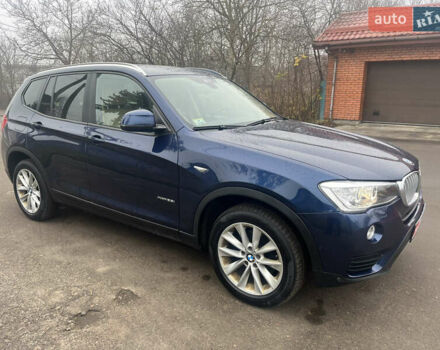 Синий БМВ Х3, объемом двигателя 2 л и пробегом 167 тыс. км за 16700 $, фото 2 на Automoto.ua
