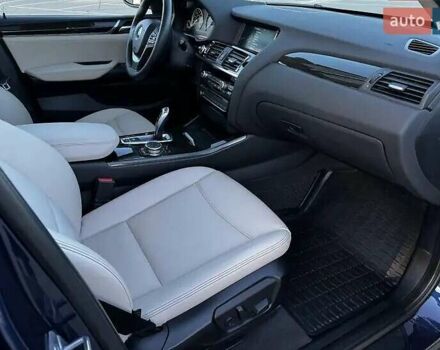 БМВ Х3 2016 в Днепре (Днепропетровске) на Automoto.ua Синий БМВ Х3, объемом двигателя 2 л и пробегом 245 тыс. км за 16000 $, фото 2 на Automoto.ua