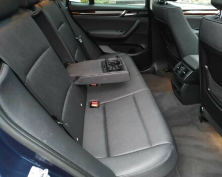 Синий БМВ Х3, объемом двигателя 2 л и пробегом 81 тыс. км за 19300 $, фото 5 на Automoto.ua