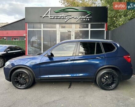 Синий БМВ Х3, объемом двигателя 2 л и пробегом 107 тыс. км за 18500 $, фото 4 на Automoto.ua