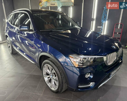 Синий БМВ Х3, объемом двигателя 2 л и пробегом 96 тыс. км за 20900 $, фото 1 на Automoto.ua