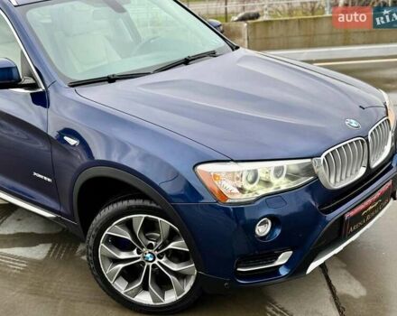 Синий БМВ Х3, объемом двигателя 2 л и пробегом 190 тыс. км за 14990 $, фото 2 на Automoto.ua