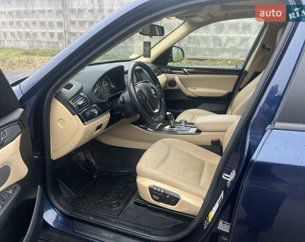 Синий БМВ Х3, объемом двигателя 2 л и пробегом 167 тыс. км за 16700 $, фото 12 на Automoto.ua