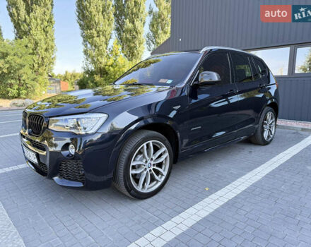 Синій БМВ Х3, об'ємом двигуна 2 л та пробігом 204 тис. км за 16300 $, фото 1 на Automoto.ua