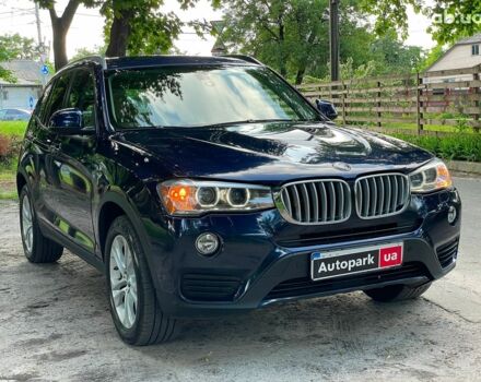 Синий БМВ Х3, объемом двигателя 3 л и пробегом 146 тыс. км за 24590 $, фото 4 на Automoto.ua