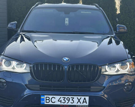 Синий БМВ Х3, объемом двигателя 2 л и пробегом 190 тыс. км за 15500 $, фото 3 на Automoto.ua