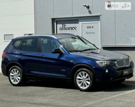 Синий БМВ Х3, объемом двигателя 2 л и пробегом 145 тыс. км за 3000 $, фото 4 на Automoto.ua