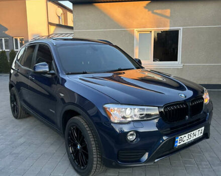 Синий БМВ Х3, объемом двигателя 2 л и пробегом 240 тыс. км за 16500 $, фото 1 на Automoto.ua