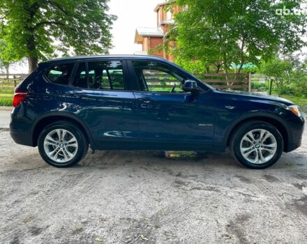 Синий БМВ Х3, объемом двигателя 3 л и пробегом 146 тыс. км за 24590 $, фото 7 на Automoto.ua