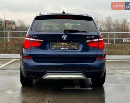 Синий БМВ Х3, объемом двигателя 2 л и пробегом 190 тыс. км за 14990 $, фото 12 на Automoto.ua