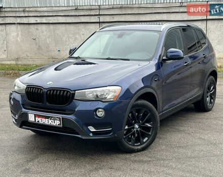 Синий БМВ Х3, объемом двигателя 2 л и пробегом 251 тыс. км за 16800 $, фото 2 на Automoto.ua