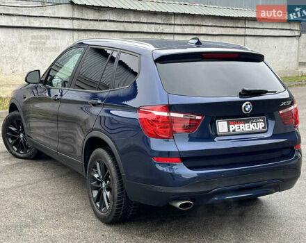 Синий БМВ Х3, объемом двигателя 2 л и пробегом 251 тыс. км за 16800 $, фото 3 на Automoto.ua