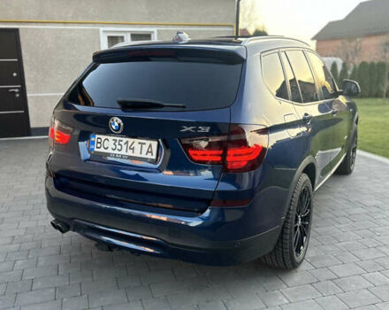 Синий БМВ Х3, объемом двигателя 2 л и пробегом 240 тыс. км за 16500 $, фото 2 на Automoto.ua