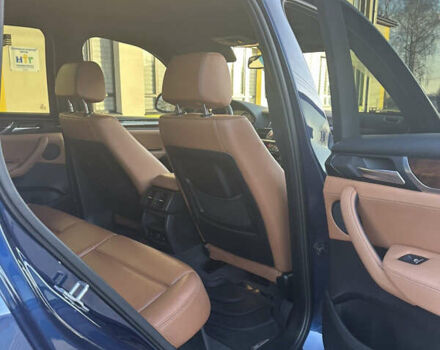 Синий БМВ Х3, объемом двигателя 2 л и пробегом 190 тыс. км за 15500 $, фото 28 на Automoto.ua