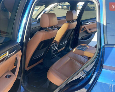 Синий БМВ Х3, объемом двигателя 2 л и пробегом 190 тыс. км за 15500 $, фото 18 на Automoto.ua