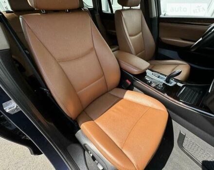 Синий БМВ Х3, объемом двигателя 2 л и пробегом 145 тыс. км за 3000 $, фото 18 на Automoto.ua