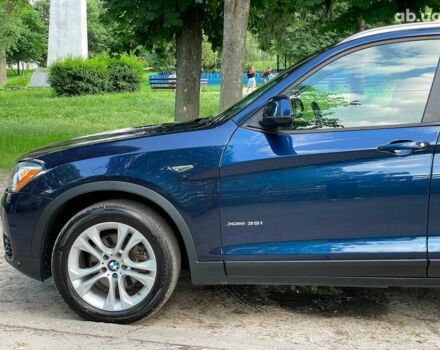 Синий БМВ Х3, объемом двигателя 3 л и пробегом 146 тыс. км за 24590 $, фото 16 на Automoto.ua