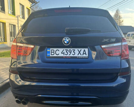 Синий БМВ Х3, объемом двигателя 2 л и пробегом 190 тыс. км за 15500 $, фото 7 на Automoto.ua