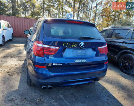 Синий БМВ Х3, объемом двигателя 2 л и пробегом 164 тыс. км за 11000 $, фото 4 на Automoto.ua